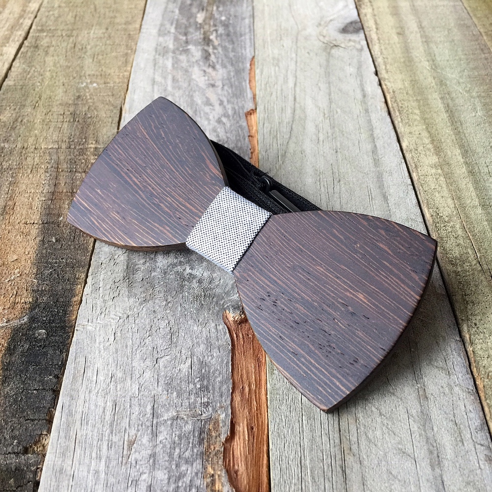 Men's Wooden Bow Tie